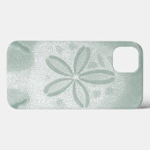 Silhouette Sand Dollar Case-Mate iPhone Hülle (Rückseite (Horizontal))