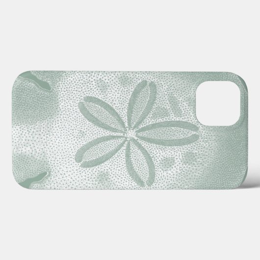 Silhouette Sand Dollar Case-Mate iPhone Hülle (Rückseite (Horizontal))
