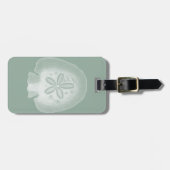 Silhouette Sand Dollar Gepäckanhänger (Vorderseite horizontal)