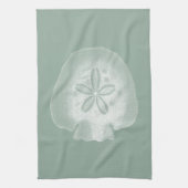 Silhouette Sand Dollar Geschirrtuch (Vertikal)