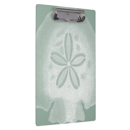 Silhouette Sand Dollar Klemmbrett (Rechts)