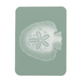 Silhouette Sand Dollar Magnet (Vertikal)