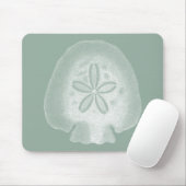 Silhouette Sand Dollar Mousepad (Mit Mouse)