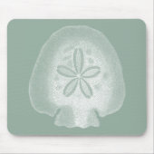 Silhouette Sand Dollar Mousepad (Vorne)