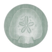Silhouette Sand Dollar Schneidebrett (Vorderseite)