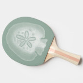 Silhouette Sand Dollar Tischtennis Schläger (Seitenansicht)