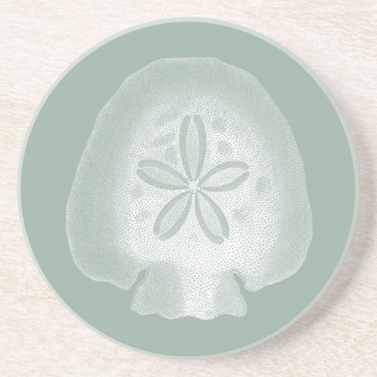Silhouette Sand Dollar Untersetzer (Vorne)