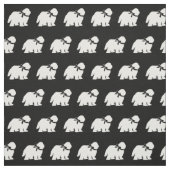 Silhouette Schafe Stoff (Muster)