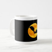 Silhouette-Schläger-Foto-Entwurf Tasse (Vorderseite Links)