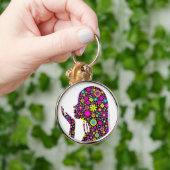 Silhouette Schlüsselanhänger (Hand)