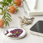 Silhouette Schlüsselanhänger (Seite)