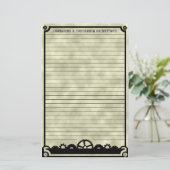 Silhouette, Schreibwaren Briefpapier (Stehend Vorderseite)