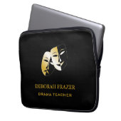 Silhouette schwarz laptopschutzhülle (Vorderseite Links)