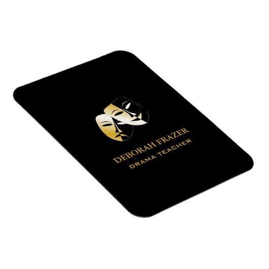 Silhouette schwarz magnet (Rechte Seite)