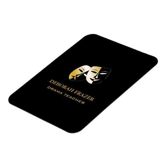 Silhouette schwarz magnet (Linke Seite)