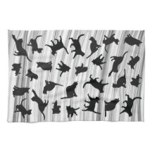 Silhouette Schwarz und Weiß, leicht grau