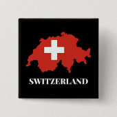 Silhouette Schweiz Button (Vorderseite)
