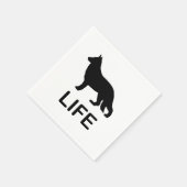 Silhouette Serviette (Ecke)