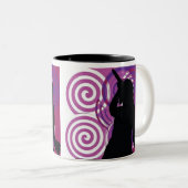 Silhouette Singer Tasse (VorderseiteRechts)
