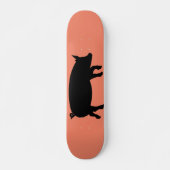 Silhouette Skateboard (Vorne)