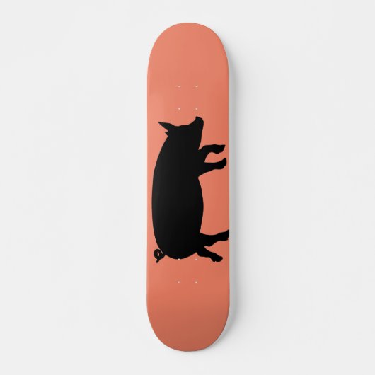 Silhouette Skateboard (Vorne)