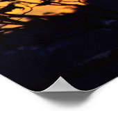 Silhouette Skyscapes Poster (Ecke)