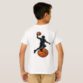 Silhouette Slam Dunk T-Shirt (Schwarz voll)