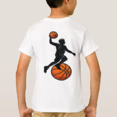 Silhouette Slam Dunk T-Shirt (Rückseite)
