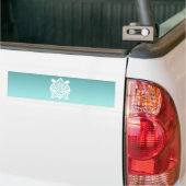Silhouette Snapper Turtle Autoaufkleber (Auf Lkw)