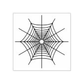 Silhouette Spiderweb line Gummistempel (Prägung)