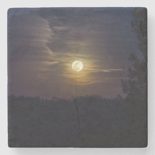 Silhouette Steinuntersetzer (Vorderseite)