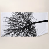 Silhouette Strandtuch (Vorderseite)