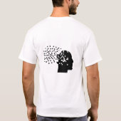Silhouette Stress Head and Quote T-Shirt (Rückseite)
