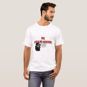 Silhouette Stress Head and Quote T-Shirt (Vorne ganz)