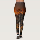 Silhouette Sunset Leggings (Rückseite)
