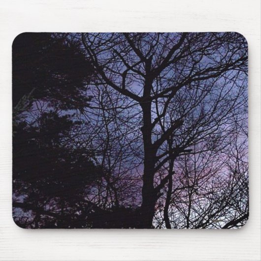 Silhouette Sunset Mousepad (Vorne)