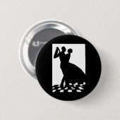 Silhouette Tanzcing in the dark Button (Vorne & Hinten)