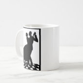 Silhouette Tanzcing in the dark Kaffeetasse (Vorderseite Links)