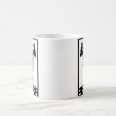 Silhouette Tanzcing in the dark Kaffeetasse (Mittel)