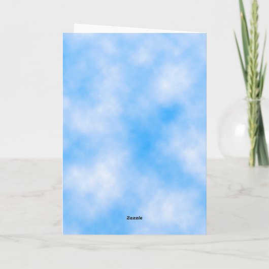 Silhouette Tänzer feiern Geburtstag Karte (Rückseite)