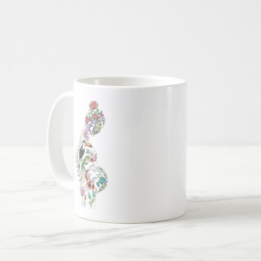 Silhouette-Tasse Kaffeetasse (Vorderseite Links)