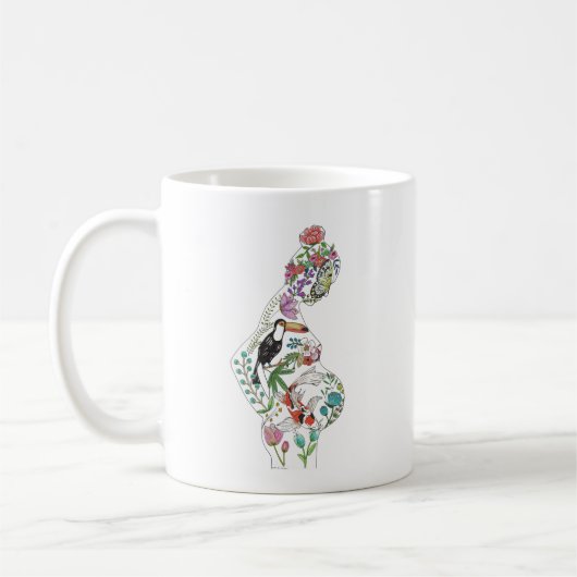 Silhouette-Tasse Kaffeetasse (Links)