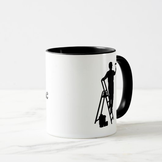 Silhouette-Tasse Tasse (VorderseiteRechts)