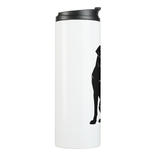 Silhouette Thermosbecher (Nach links gedreht)