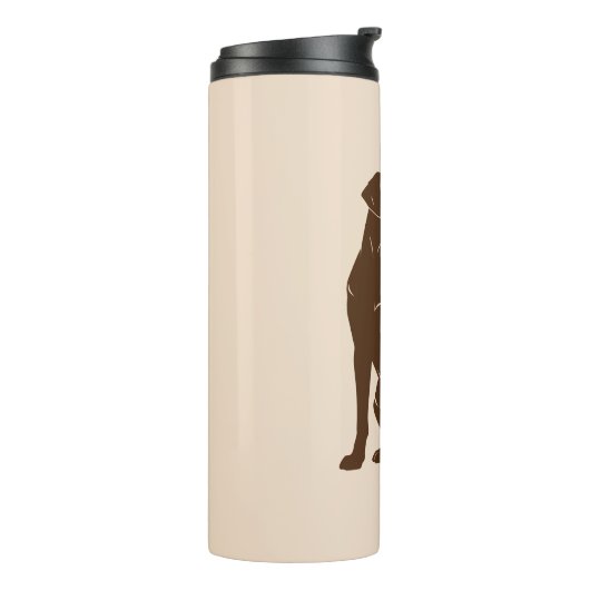 Silhouette Thermosbecher (Nach links gedreht)