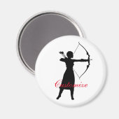Silhouette Thunder_Cove Magnet (Vorderseite/Rückseite)