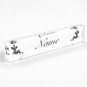 Silhouette Thunder_Cove Namensplakette