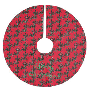 Silhouette Thunder_Cove Polyester Weihnachtsbaumdecke