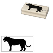 Silhouette Tiger Art Briefmarke Gummistempel (Stempel)