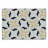 Silhouette Tischnummer (Rückseite)